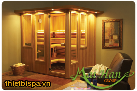 Phòng xông hơi khô sauna 